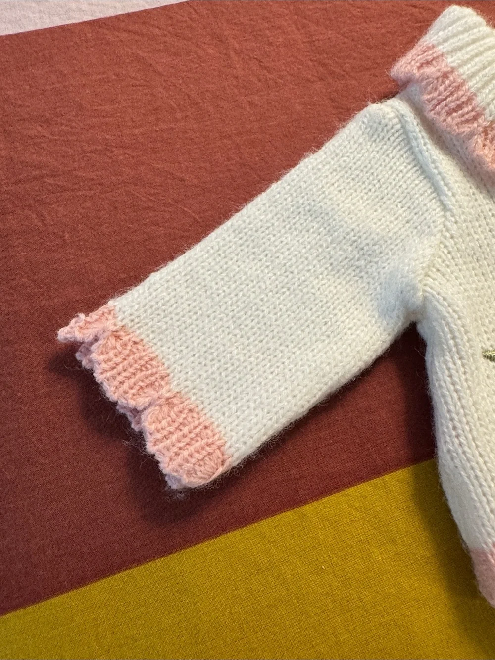 American girl bitty baby cardigan sweater